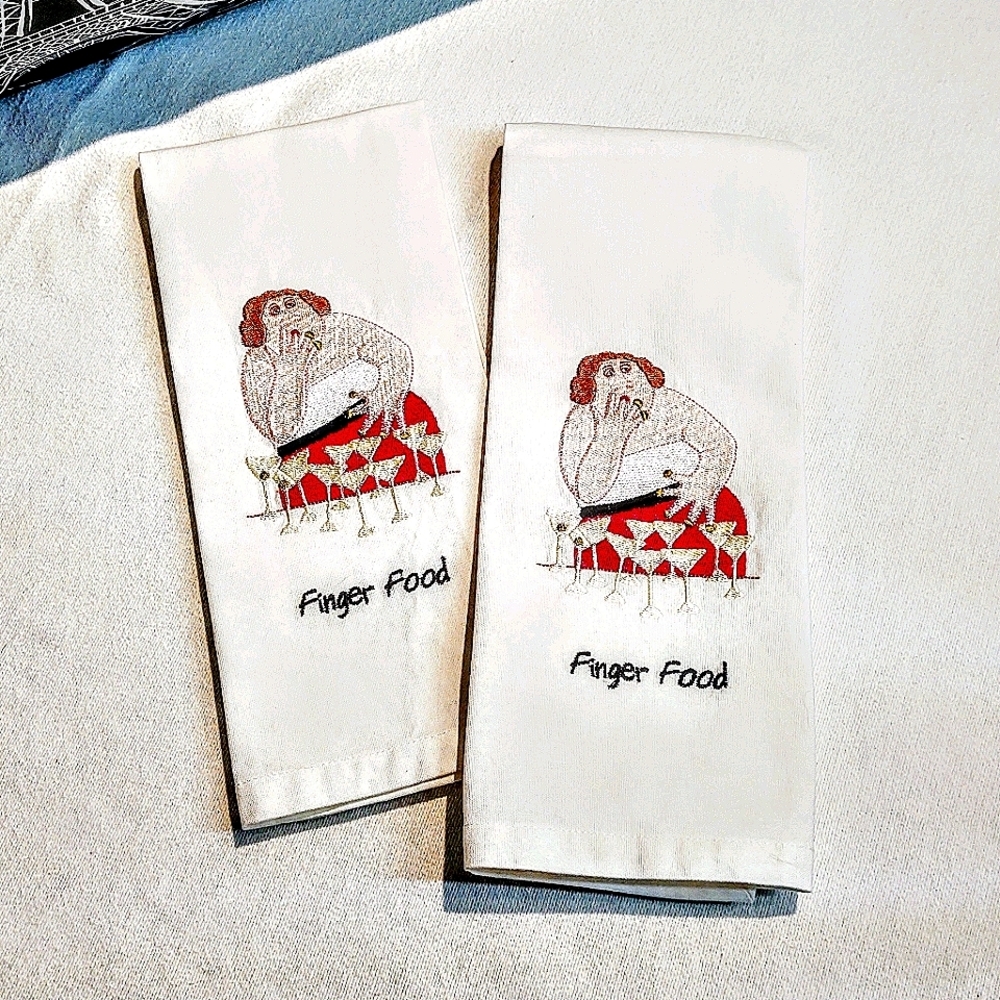 FUN FINGER FOOD BAR TOWELS